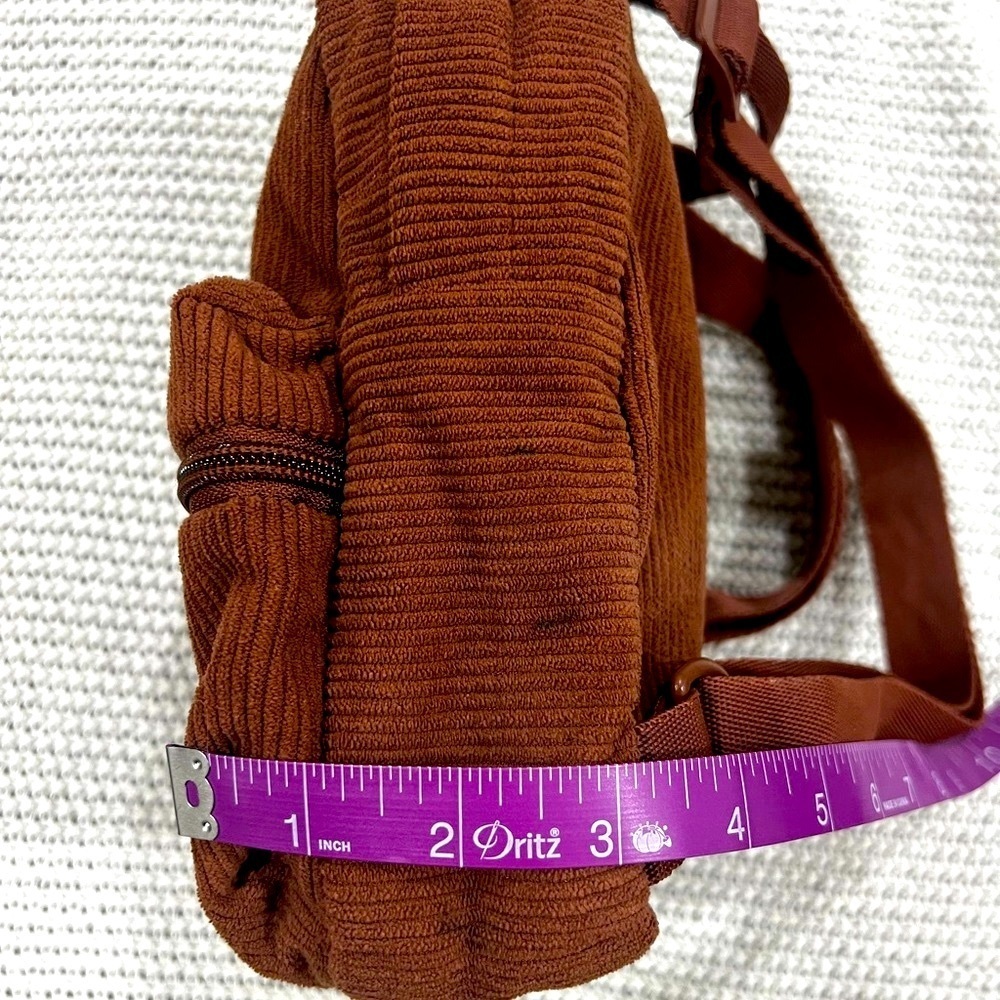 Adidas Brown Ribbed Mini Bag - Picture 11 of 12